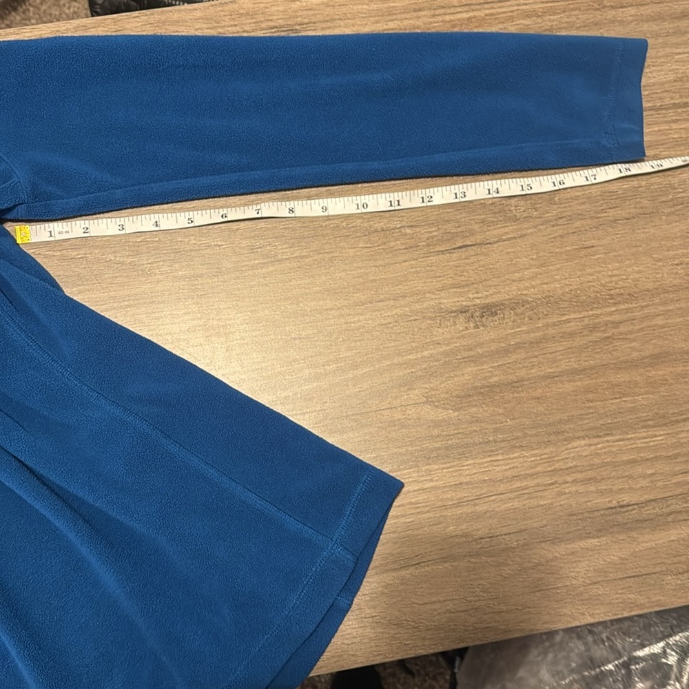 Columbia half zip women’s blue size small layering pullover sweatshirt winter - Picture 7 of 8